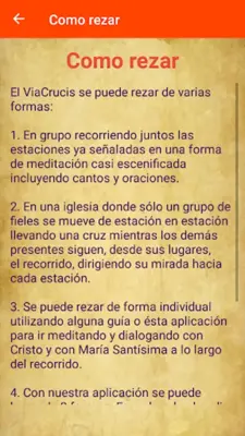 Santo Viacrucis con Audio android App screenshot 2